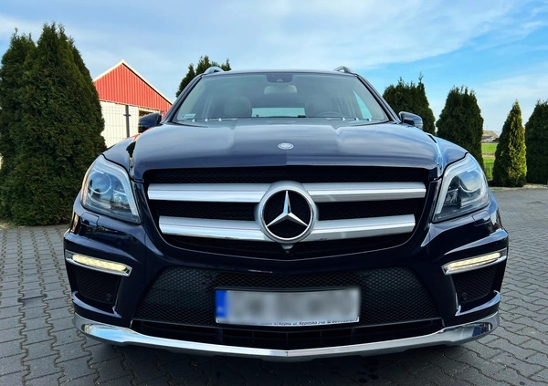 Mercedes-Benz GL cena 168999 przebieg: 124359, rok produkcji 2013 z Tomaszów Lubelski małe 781